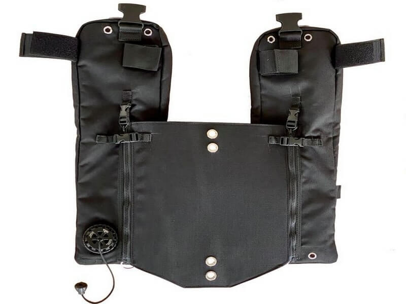 X-CCR Gegenlunge m. Zip X-CCR Gegenlunge m. Zip