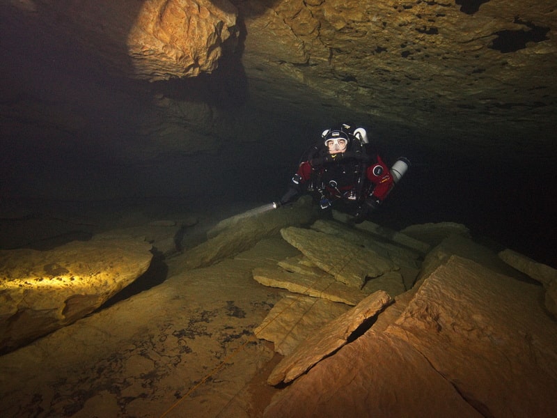 Rebreather CCR Höhlenausbildung und Training Rebreather CCR Höhlen Ausbildung und Training